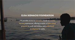 Desktop Screenshot of elisasednaoui.org