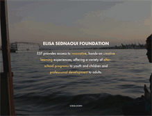 Tablet Screenshot of elisasednaoui.org